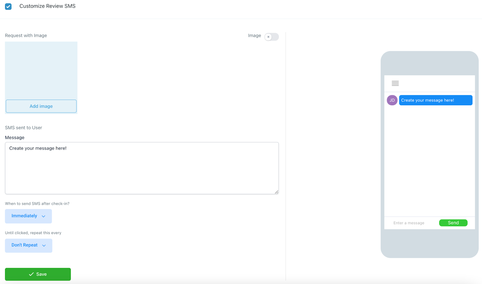 screenshot of Vacation Rental CRM